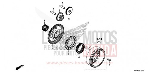 STARTING CLUTCH CRF1000AJ de 2018